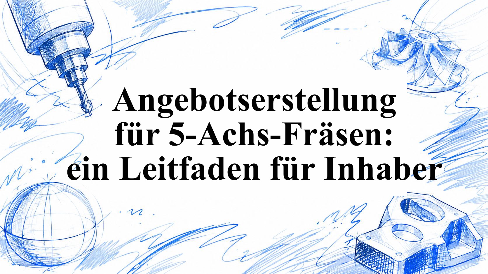 Angebotserstellung für 5-Achs-CNC-Fräsen: ein Leitfaden für Inhaber