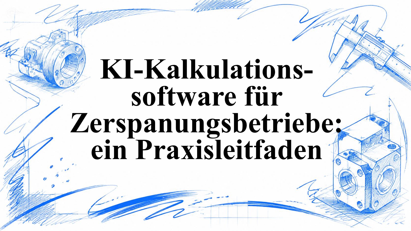 KI-Kalkulationssoftware für Zerspanungsbetriebe: ein Praxisleitfaden